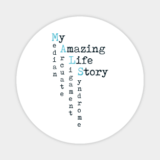 My Amazing Life Story (Black Text) Magnet